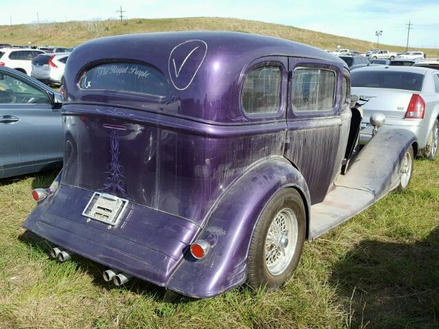 770623 - 1933 PONTIAC SEDAN PURPLE photo 4