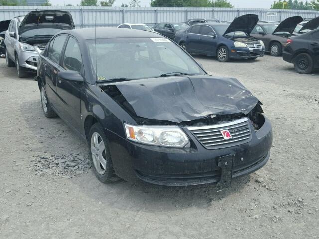1G8AJ55F47Z159325 - 2007 SATURN ION LEVEL BLACK photo 1