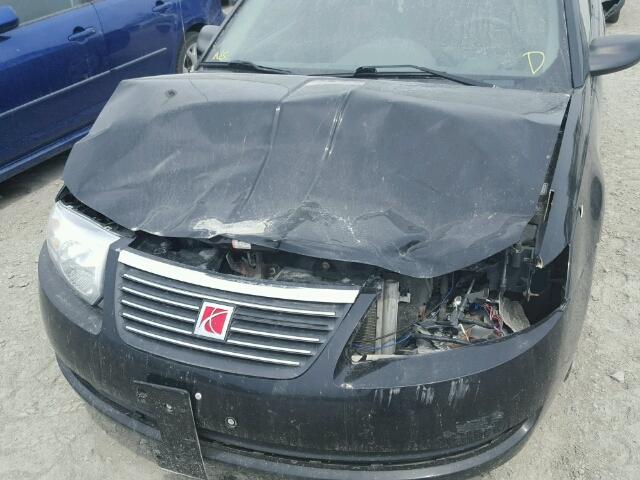 1G8AJ55F47Z159325 - 2007 SATURN ION LEVEL BLACK photo 9