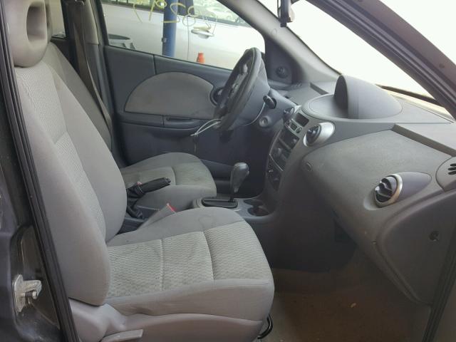 1G8AJ55F27Z133189 - 2007 SATURN ION LEVEL SILVER photo 5