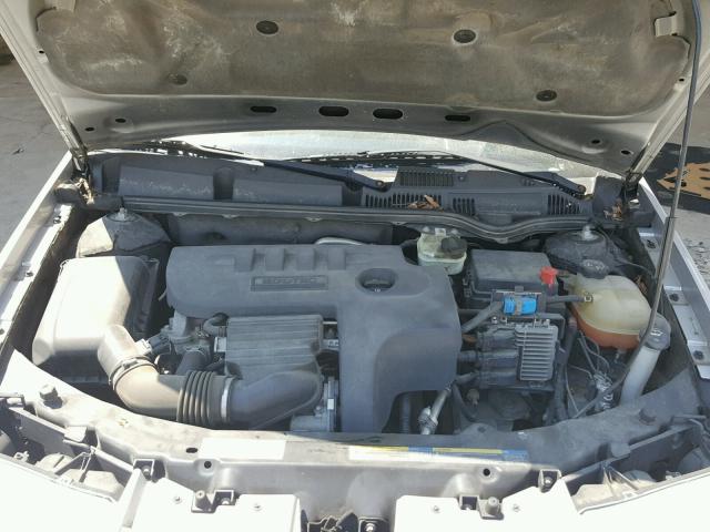 1G8AJ55F27Z133189 - 2007 SATURN ION LEVEL SILVER photo 7