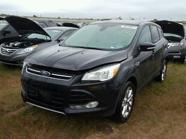 1FMCU0HX3DUD53006 - 2013 FORD ESCAPE BLUE photo 2