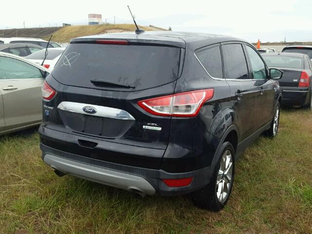 1FMCU0HX3DUD53006 - 2013 FORD ESCAPE BLUE photo 4