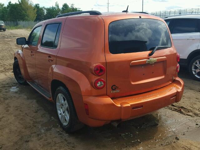 3GNDA23P28S584741 - 2008 CHEVROLET HHR ORANGE photo 3