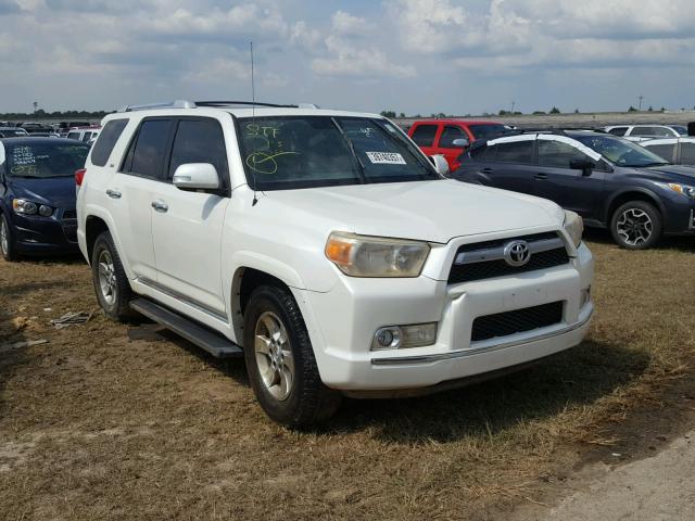 JTEZU5JR7A5011194 - 2010 TOYOTA 4RUNNER SR WHITE photo 1