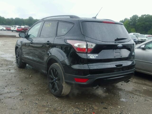 1FMCU9GD7HUC92342 - 2017 FORD ESCAPE SE BLACK photo 3