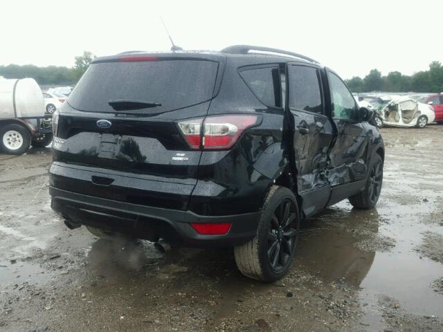 1FMCU9GD7HUC92342 - 2017 FORD ESCAPE SE BLACK photo 4