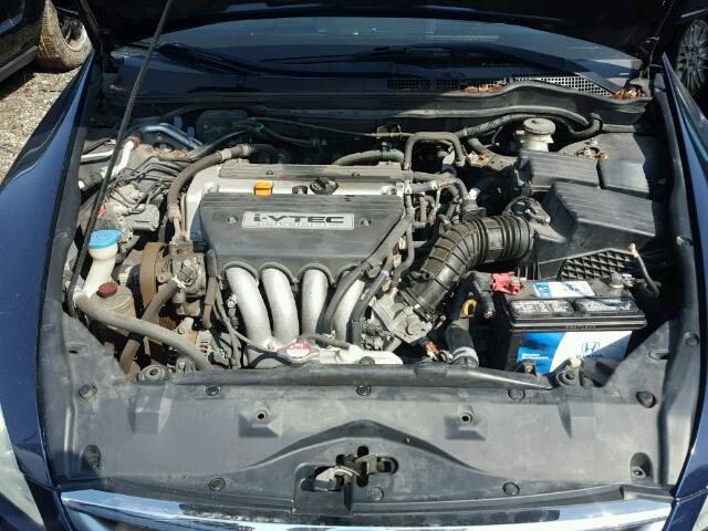 1HGCM56336A090586 - 2006 HONDA ACCORD SE BLUE photo 7