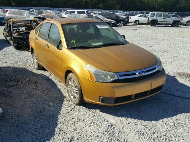 1FAHP35N69W149372 - 2009 FORD FOCUS SE GOLD photo 1