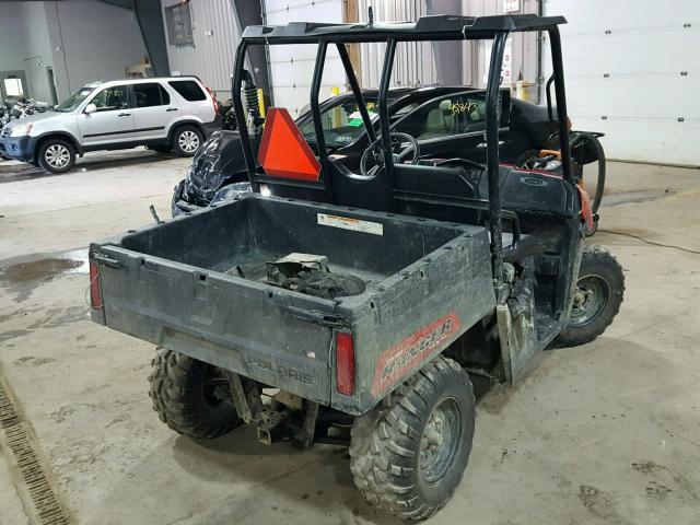 4XARH50AXBB426122 - 2011 POLARIS RANGER 500 BLUE photo 4