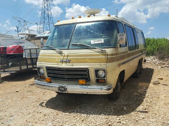 TZE166V100010 - 1976 GMC ELGANZA RV BEIGE photo 2