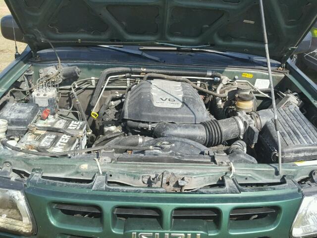 4S2CK58W514335699 - 2001 ISUZU RODEO GREEN photo 7