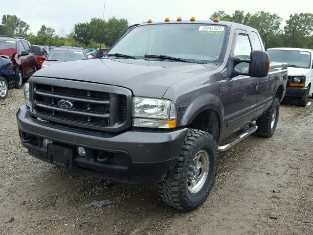 1FTNX21S93EB67154 - 2003 FORD F250 GRAY photo 2