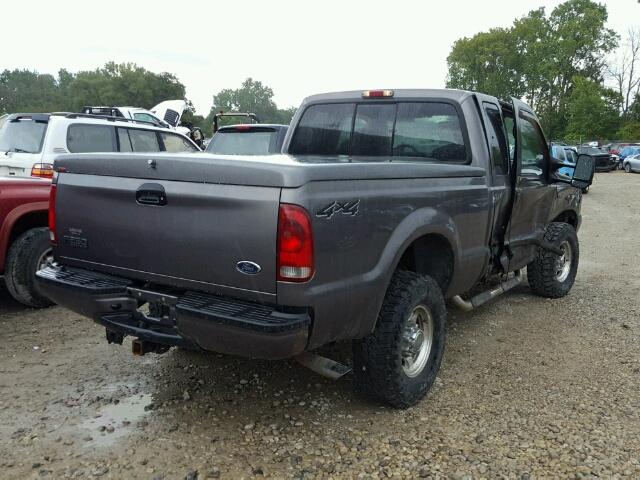 1FTNX21S93EB67154 - 2003 FORD F250 GRAY photo 4