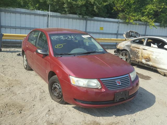 1G8AJ55F26Z202073 - 2006 SATURN ION LEVEL BURGUNDY photo 1