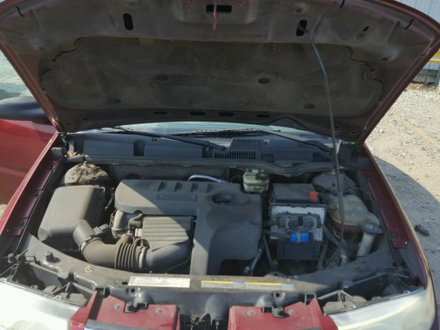 1G8AJ55F26Z202073 - 2006 SATURN ION LEVEL BURGUNDY photo 7