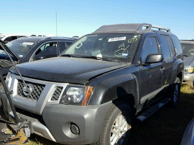 5N1AN0NU3EN811184 - 2014 NISSAN XTERRA BLACK photo 2