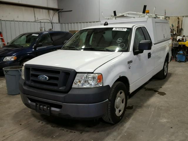 1FTRF12278KC95348 - 2008 FORD F150 WHITE photo 2