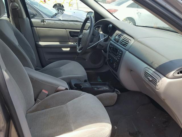 1FAFP55214A210108 - 2004 FORD TAURUS SES GRAY photo 5