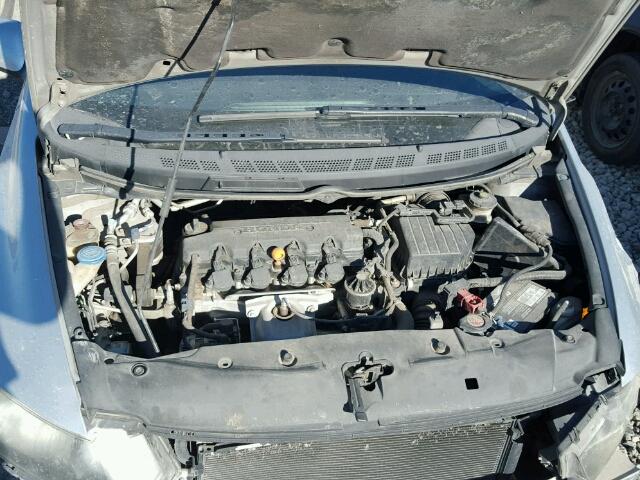 2HGFG12836H528460 - 2006 HONDA CIVIC EX SILVER photo 7