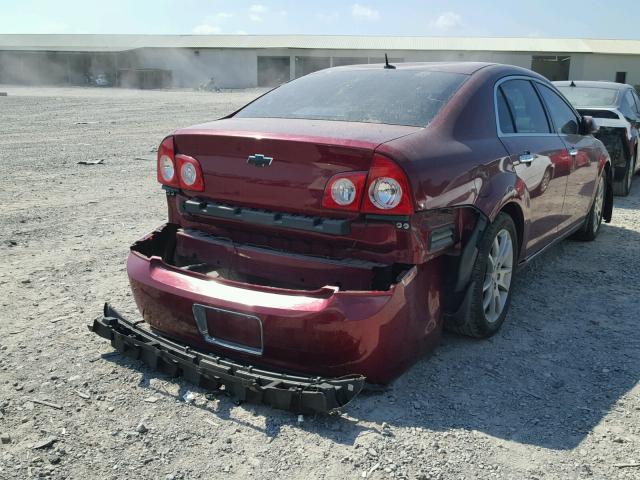 1G1ZE5E17BF194686 - 2011 CHEVROLET MALIBU LTZ 栗色 照片 4