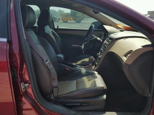 1G1ZE5E17BF194686 - 2011 CHEVROLET MALIBU LTZ 栗色 照片 5