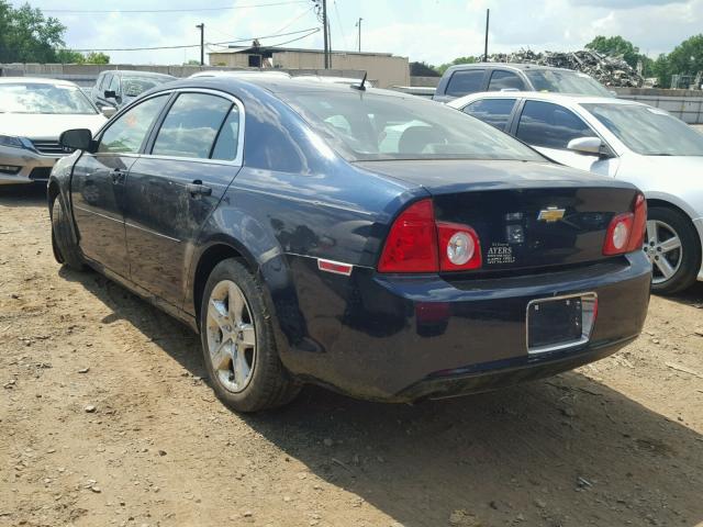 1G1ZB5EB9AF135090 - 2010 CHEVROLET MALIBU LS ლურჯი ფოტო 3