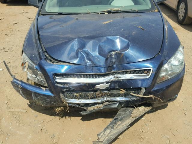 1G1ZB5EB9AF135090 - 2010 CHEVROLET MALIBU LS ლურჯი ფოტო 7