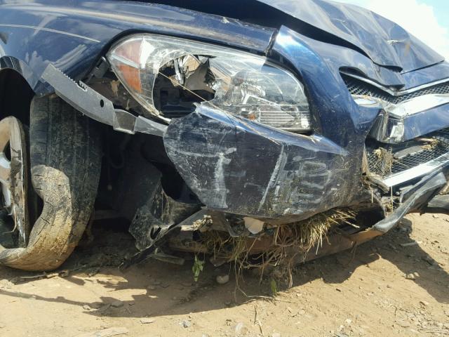 1G1ZB5EB9AF135090 - 2010 CHEVROLET MALIBU LS ლურჯი ფოტო 9