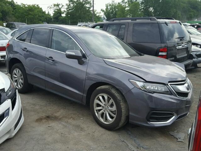 5J8TB4H36HL037725 - 2017 ACURA RDX BASE GRAY photo 1