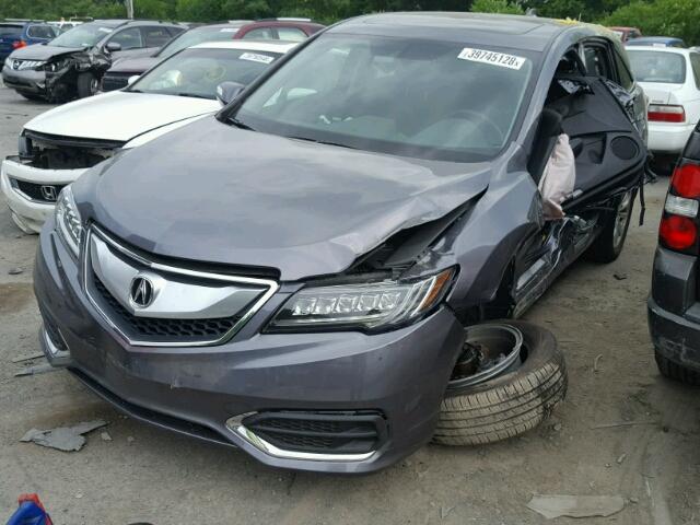 5J8TB4H36HL037725 - 2017 ACURA RDX BASE GRAY photo 2