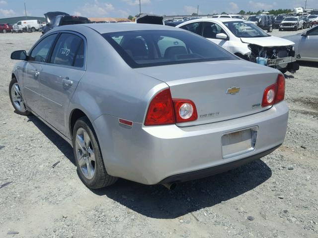 1G1ZC5E08AF188861 - 2010 CHEVROLET MALIBU 1LT ვერცხლისფერი ფოტო 3