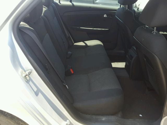 1G1ZC5E08AF188861 - 2010 CHEVROLET MALIBU 1LT ვერცხლისფერი ფოტო 6