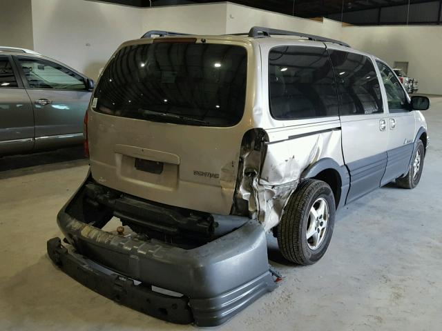 1GMDX03E41D122743 - 2001 PONTIAC MONTANA TAN photo 4