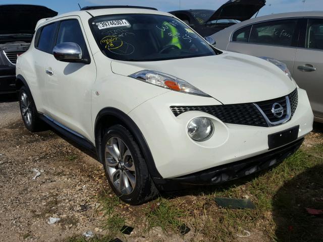 JN8AF5MR4BT014787 - 2011 NISSAN JUKE S WHITE photo 1