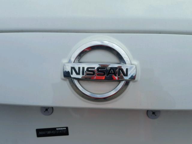 JN8AF5MR4BT014787 - 2011 NISSAN JUKE S WHITE photo 9