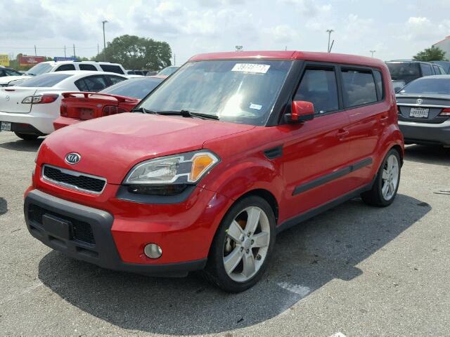 KNDJT2A26B7327780 - 2011 KIA SOUL +/!/S RED photo 2