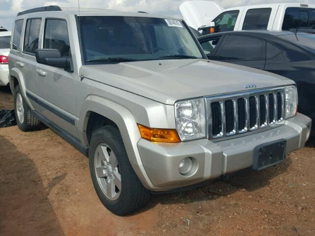 1J8HG48P27C668634 - 2007 JEEP COMMANDER SILVER photo 1