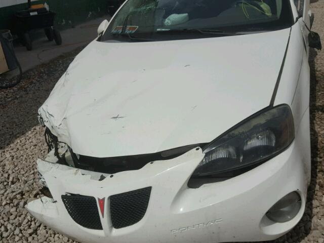 2G2WS522751317404 - 2005 PONTIAC GRAND PRIX Білий фото 7