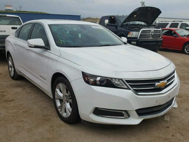 2G1115SL9E9273207 - 2014 CHEVROLET IMPALA WHITE photo 1