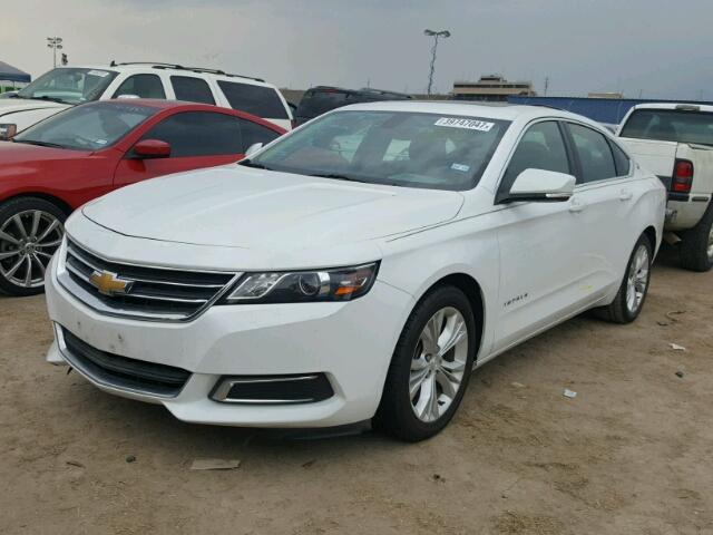 2G1115SL9E9273207 - 2014 CHEVROLET IMPALA WHITE photo 2