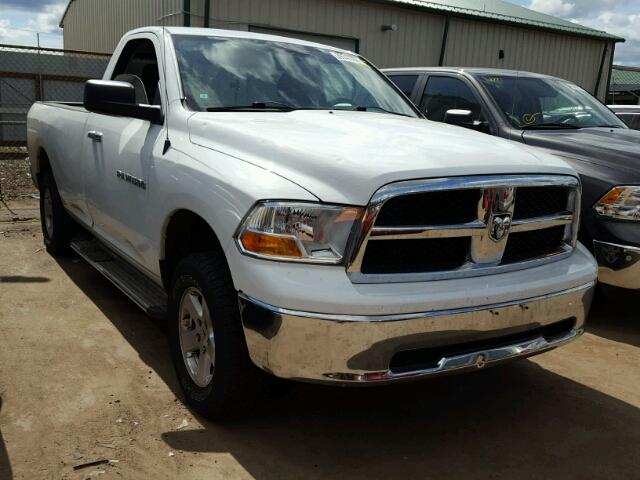 3C6JD7EP7CG169284 - 2012 DODGE RAM 1500 S WHITE photo 1