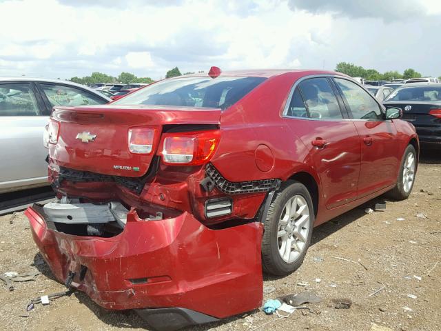 1G11D5RR3DF101665 - 2013 CHEVROLET MALIBU 1LT 红色 照片 4