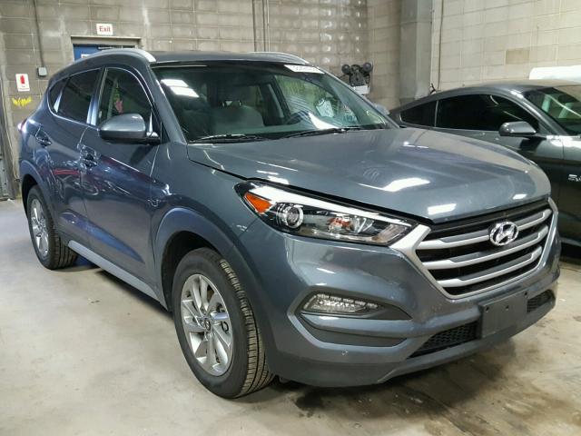 KM8J3CA46JU666672 - 2018 HYUNDAI TUCSON LIM GRAY photo 1