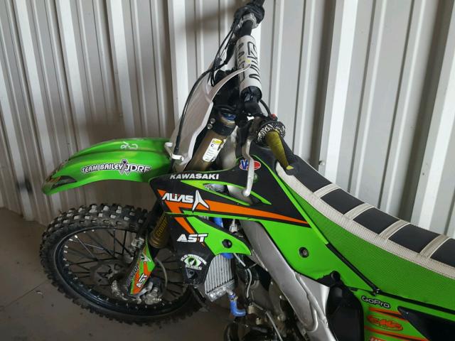 JKAKXMZC6DA007800 - 2013 KAWASAKI KX250 Z GREEN photo 5