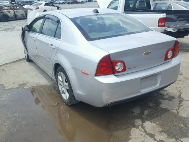1G1ZB5E01CF207742 - 2012 CHEVROLET MALIBU LS Gümüş foto 3