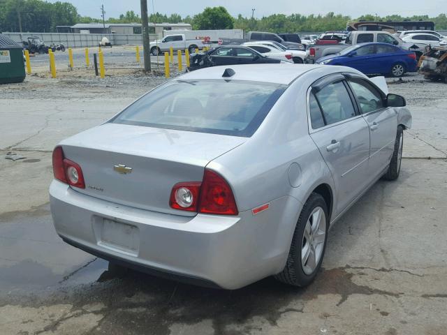 1G1ZB5E01CF207742 - 2012 CHEVROLET MALIBU LS Gümüş foto 4