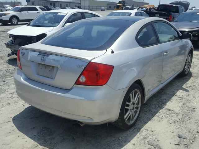 JTKDE177950060824 - 2005 TOYOTA SCION TC 银色 照片 4