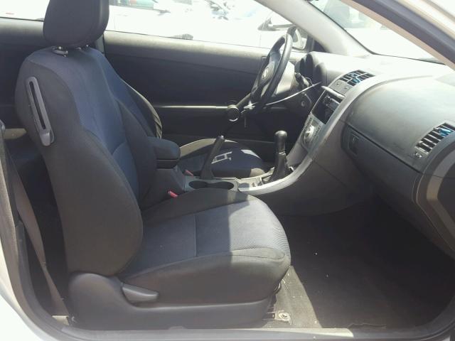 JTKDE177950060824 - 2005 TOYOTA SCION TC 银色 照片 5