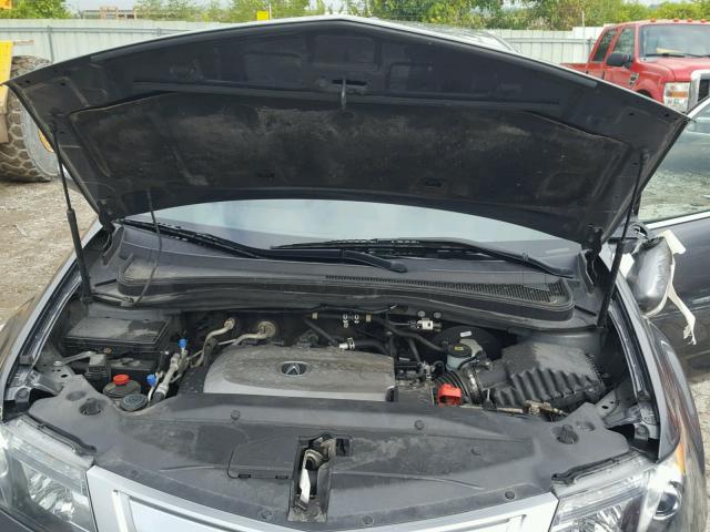 2HNYD2H63CH502202 - 2012 ACURA MDX ADVANC GRAY photo 7